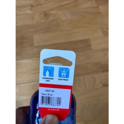 SIGG sexy blue 600ml BPA free water bottle