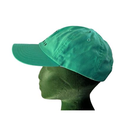 PGA Tour Golf Cap Hat Green Black Emblem Adjustable Baseball Trucker Strapback