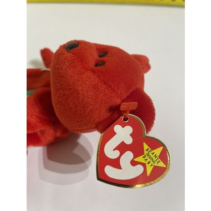 NWT Ty Beanie Baby “Osito” Red Bear Mexico Flag Stuffed Animal Plush Collectible