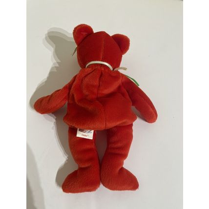 NWT Ty Beanie Baby “Osito” Red Bear Mexico Flag Stuffed Animal Plush Collectible