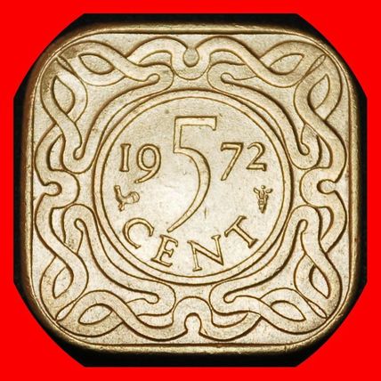 ⰆNETHERLANDS SHIP 1962-2021:SURINAME★5 CENTS 1972★DISCOVERY★LOW START★NO RESERVE