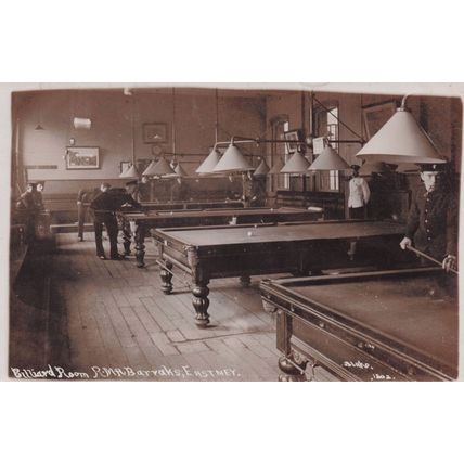 Eastney Barracks Military Games Room Portsmouth Old RPC Postcard