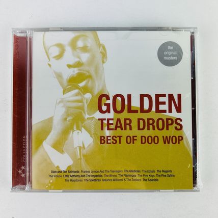 Golden Tear Drops Best Of Doo Wop CD New Sealed 2007 Original Artist