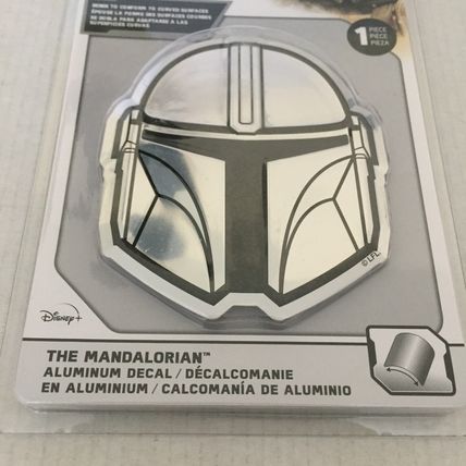 NEW Star Wars Mandalorian 4'' Chrome Decal