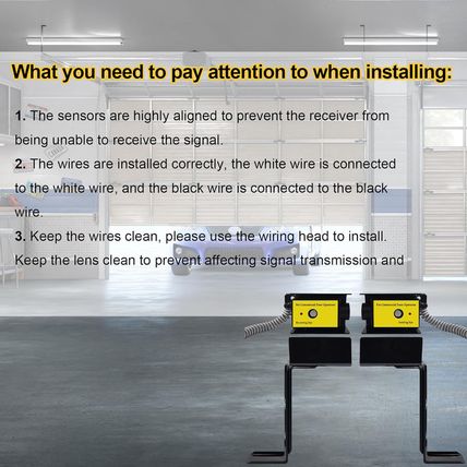 For Liftmaster CPS-U Commercial Photo Eyes, CPS-U Safety Sensors Compatible with