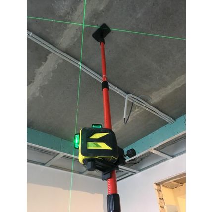 Firecore 13 Ft./4M Telescoping Laser Pole with 1/4-Inch by 20-Inch Laser Mount,