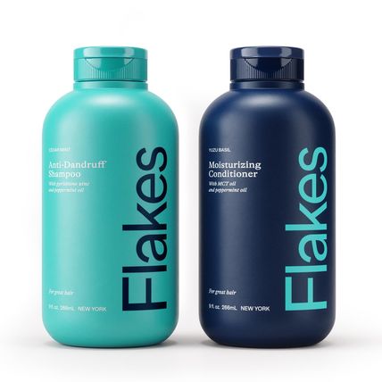 Flakes Anti-Dandruff Shampoo and Conditioner Set for Men | Dry, Flaky, & Itchy S