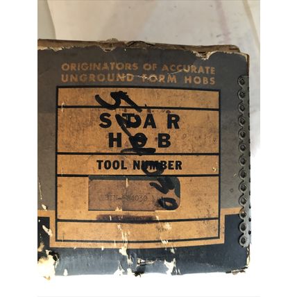 STAR 4912013 GEAR HOB, FIN TOPG, N2 BIN-524030 LA 5 36 5RH W.D. 1958 12 NDP,FF