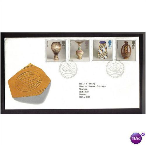GB 1987 STUDIO POTTERY (BUREAU) SHS PMK