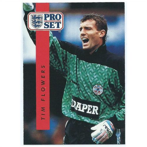 1990/1991 Pro Set Footbal - #201 - Tim Flowers