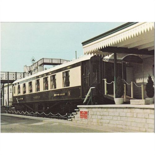 Railway Postcard Golden Arrow Pullman Coach Orion BEER Victoria Station Devon