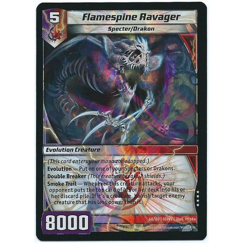 Kaijudo - Invasion Earth - #68/80 - Flamespine Ravager
