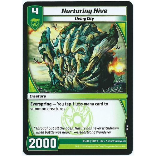Kaijudo - Invasion Earth - #33/80 – Nurturing Hive