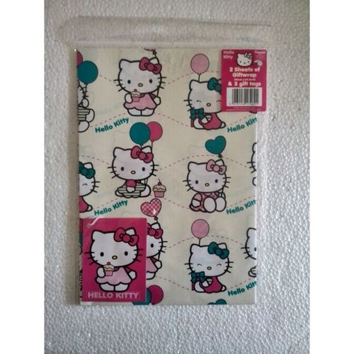 Giftwrap & Tags - Hello Kitty - pack of 2