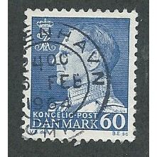 DEN 1961 60o 'KING FREDERIK IX' FINE USED (EBID42-968)