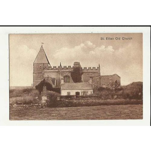Wales AMLWCH St Eilian Church Postcard (3026)