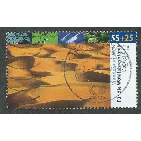 GER 2004 €0.55 +25 'CLIMATE ZONES' FINE USED (EBID48-422)