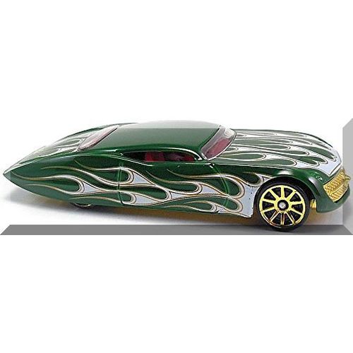Hot Wheels - Ford Gangster Grin: Holiday Hot Rods #6/6 (2015) *Green / Walmart*