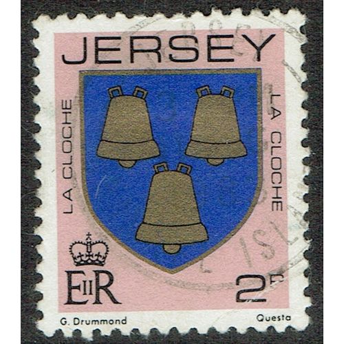Jersey 1981 Arms of Jersey Families 2p Multicoloured SG251 GU