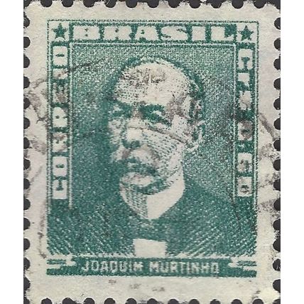 BRAZIL, Joaquim Murtinho, blue-grey 1955, 0.60cruz, #4