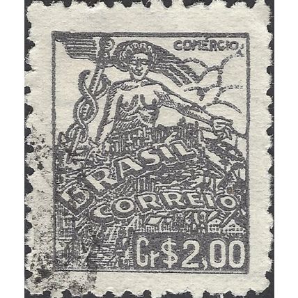 BRAZIL, Commerce, grey 1946, 1.00cruz, #3