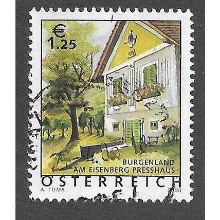 AUT 2002 125c ' TOURISM' FINE USED (EBID73-199)