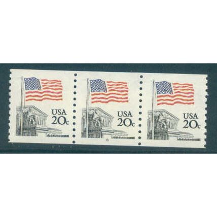 1895a 20c U.S. Flag Fine MNH SG PNC 8/3 P0100
