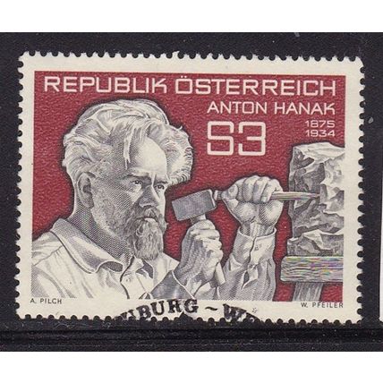 AUSTRIA 1984 50th ANNIV DEATH ANTON HANK USED SG1988