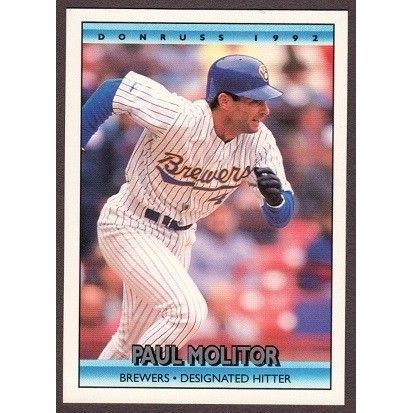 1992 Donruss #51 Paul Molitor - NM-MT