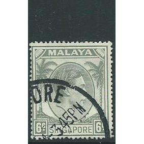 singapore stamp sg21 sg 21 vfu b