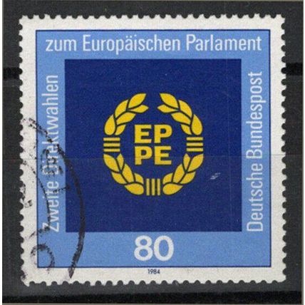 ZAYIX - 1984 Germany 1414 Used Election of Parliament 113022S152M