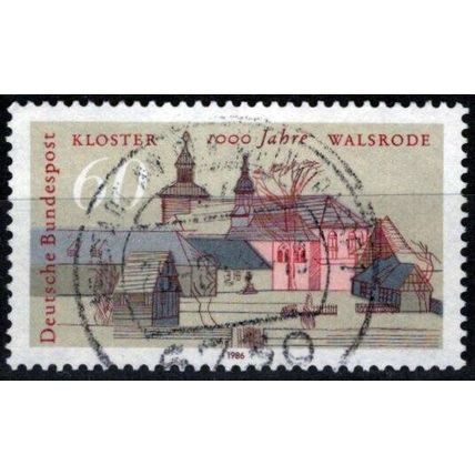 ZAYIX - 1986 Germany 1459 Used St. Johannis Monastery Religion 113022S126M