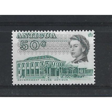 Antigua.SG191a 50c Government House.St. John's.Mounted Mint.Oct23