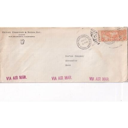 United States 1937 Henry Disston & Sons Inc San Francisco Ferry Annex-Worcester