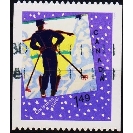 Canada. 2006 $1.49 (Skier) Used
