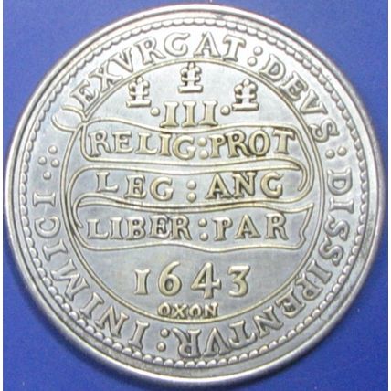 1643 King Charles, UK. Challenge Coin, Souvenir. Replica. 54a.