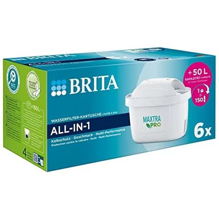 Brand new BRITA MAXTRA Pro All in One water filter 3 X 6 pack = 18 Cartridges