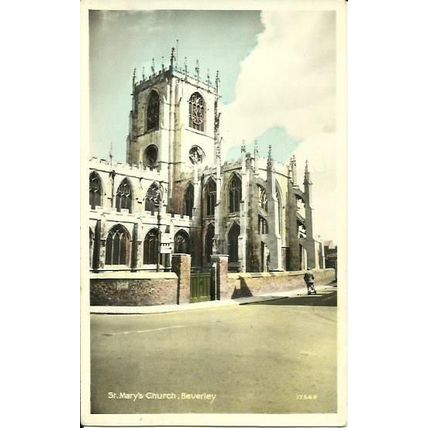 Yorkshire BEVERLEY St Mary's Church Postcard (Photo Precision 17569)