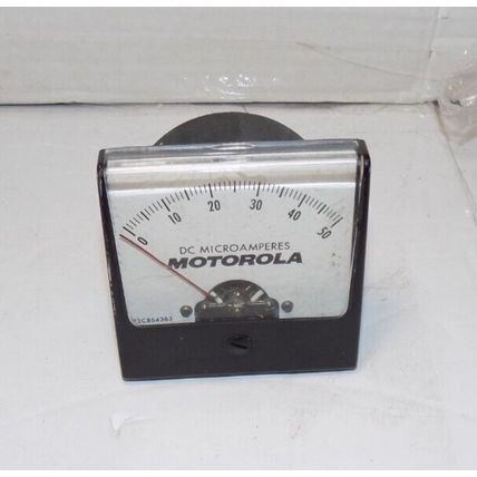 Motorola DC Direct Current Microamperes Meter 72C864363
