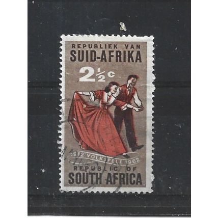 SouthAfrica.50th Anniv of Volkspeke in South Africa stamp.Fine Used.Aug25b