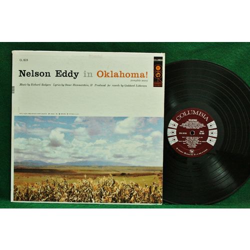 Nelson Eddy - Nelson Eddy in Oklahoma - CL 828 - EX+