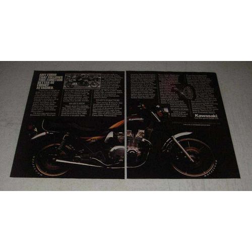 1983 Kawasaki LTD 1100 Motorcycle Ad