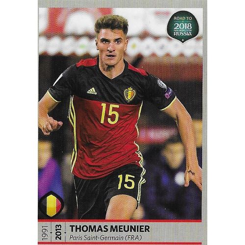 Panini's Road to FIFA World Cup Russia 2018 Stickers: No.6 - Meunier