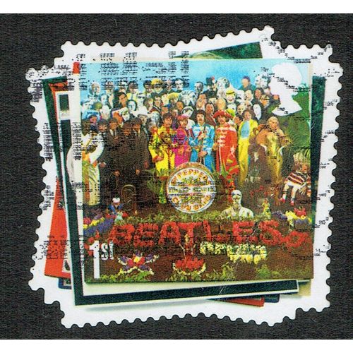 2007 The Beatles Album Covers 1st Multicoloured SG2687 GU