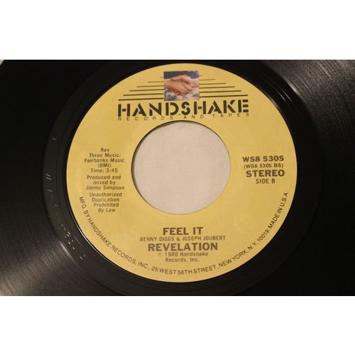 Revelation Stamp Promo 45-WHEN I FALL IN LOVE/FEEL IT STEREO
