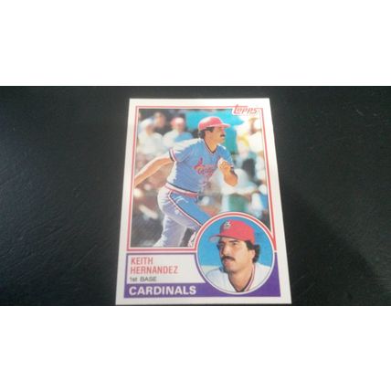 1983 Topps Card # 700 Keith Hernandez Excellent (5) St Louis Cardinals
