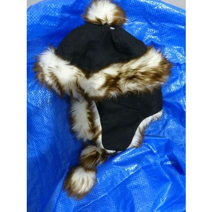 UNISEX Kids Boys Girls Warm Winter hat size 56 cm Arctic Russian Cold Style