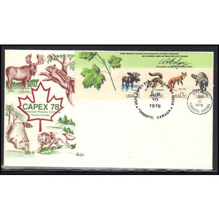 FDC Bazaar 1757e-1757h 13c Souvenir Sheet (Cachet-U/A) Box0643