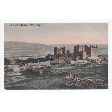 Bolton Castle Wensleydale Yorkshire Postcard
