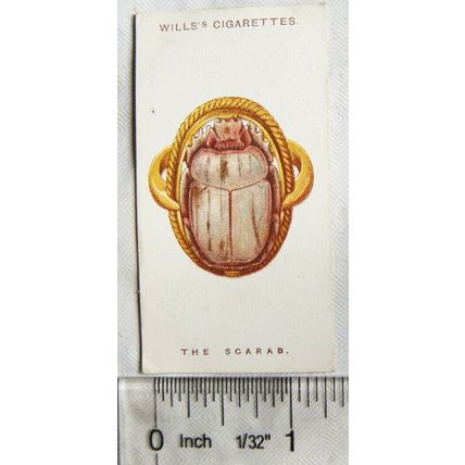1923 Wills Lucky Charms No. 20 The Scarab